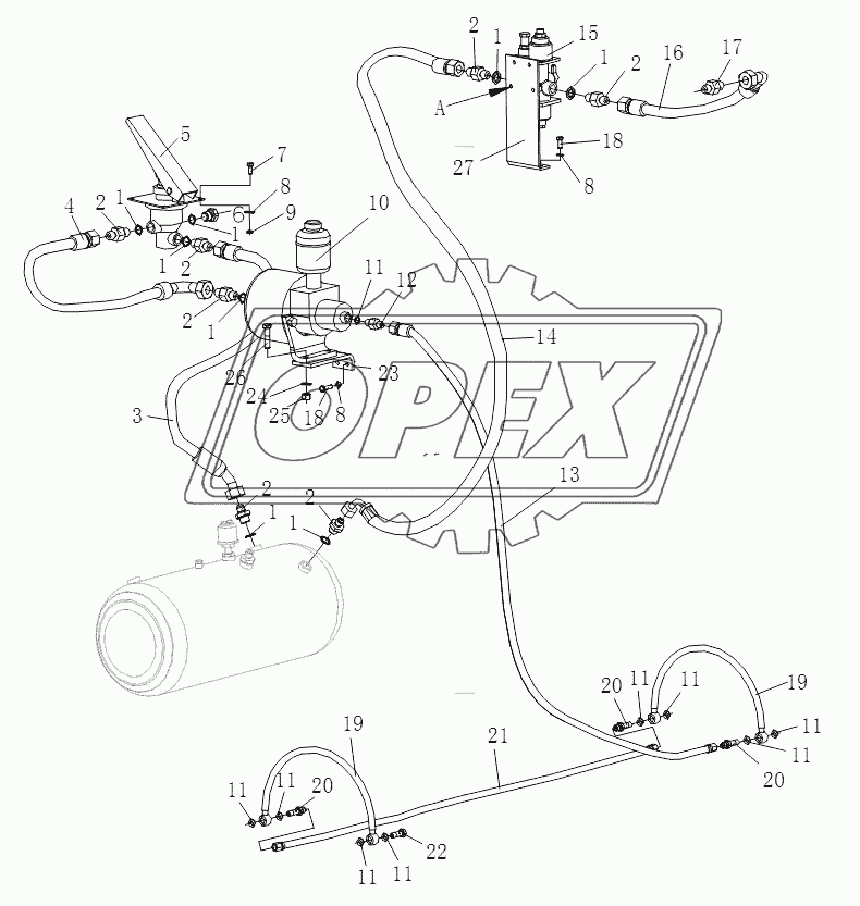 FOOT BRAKE SYSTEM