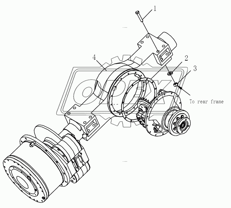 WHEEL AXLE MOUNT