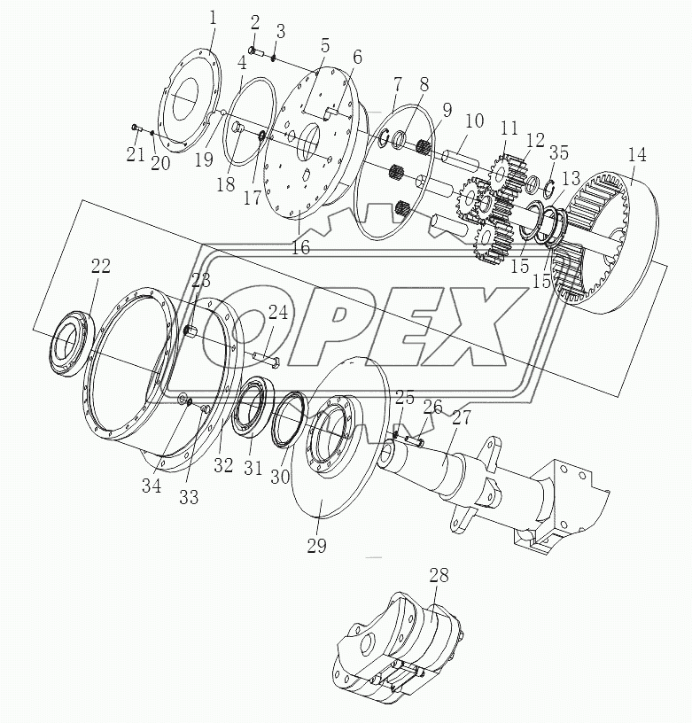 WHEEL AXLE 1