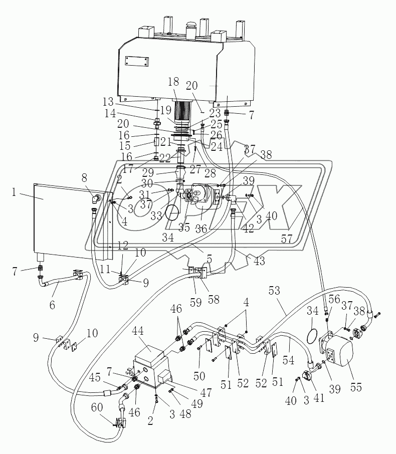 HYDRAULIC VIBRATORY SYSTEM (FOR SR18M/P)