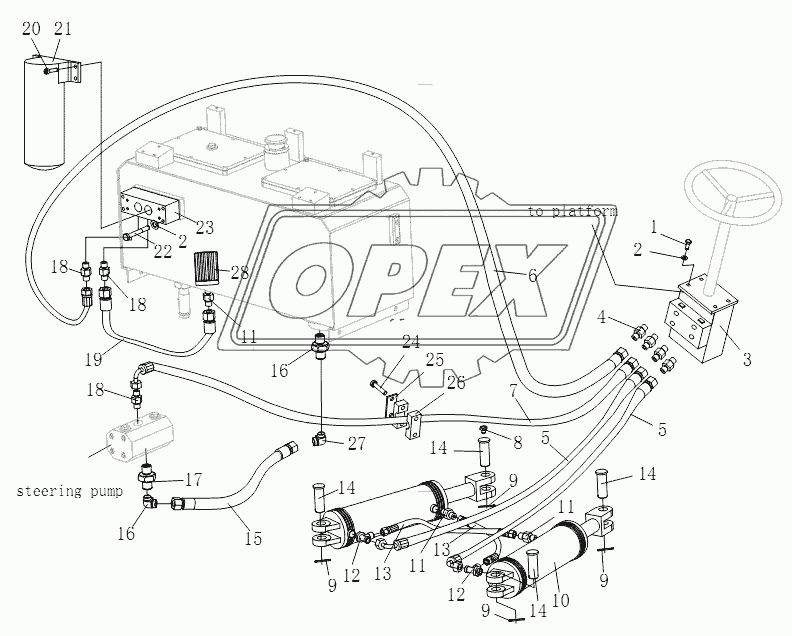 HYDRAULIC STEERING SYSTEM