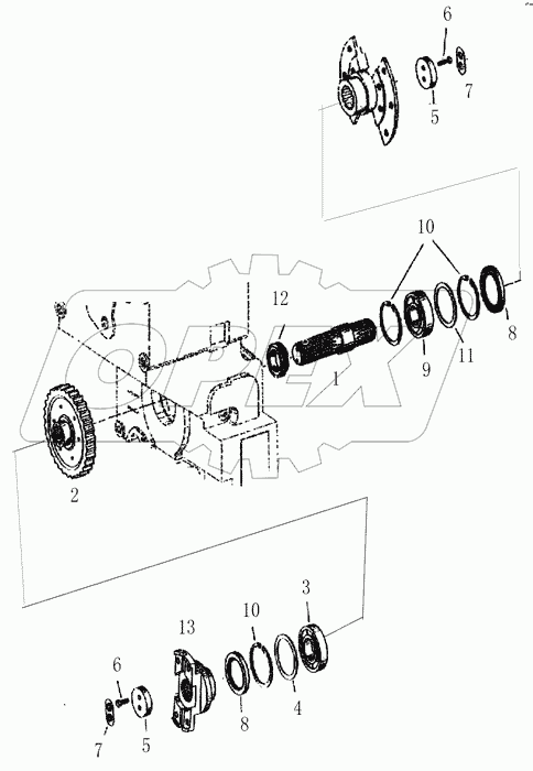 OUTPUT ASSEMBLY YD133