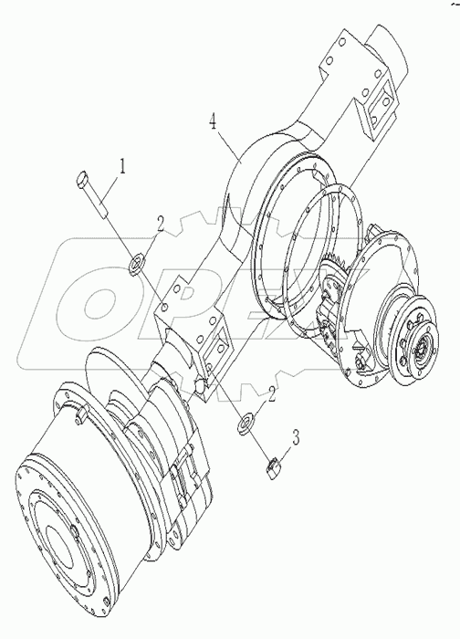 WHEEL, AXLE MOUNT