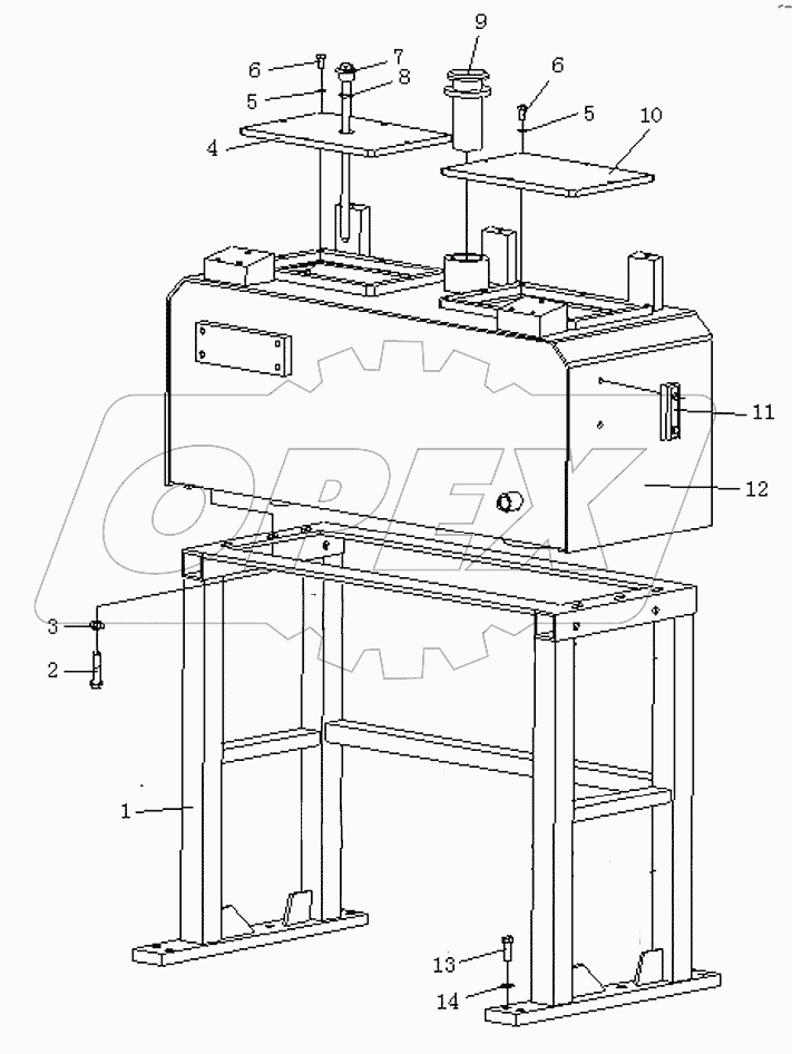 GASOLINE TANK ASSEMBLY