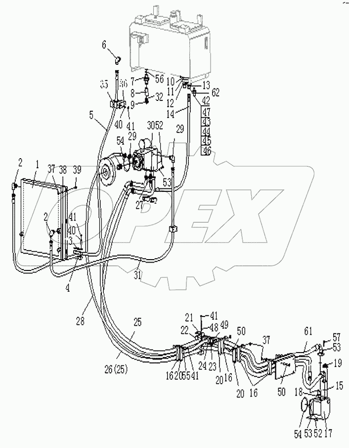 HYDRAULIC VIBRATORY SYSTEM (CUMMINS)