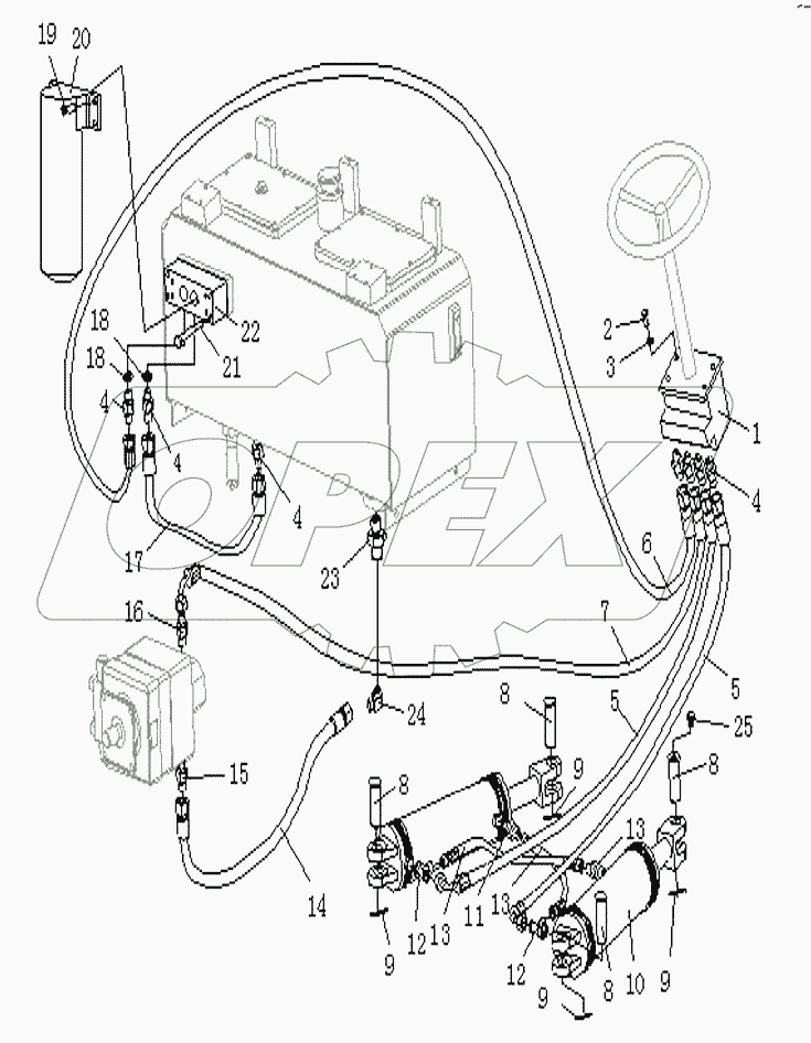 HYDRAULIC STEERING SYSTEM