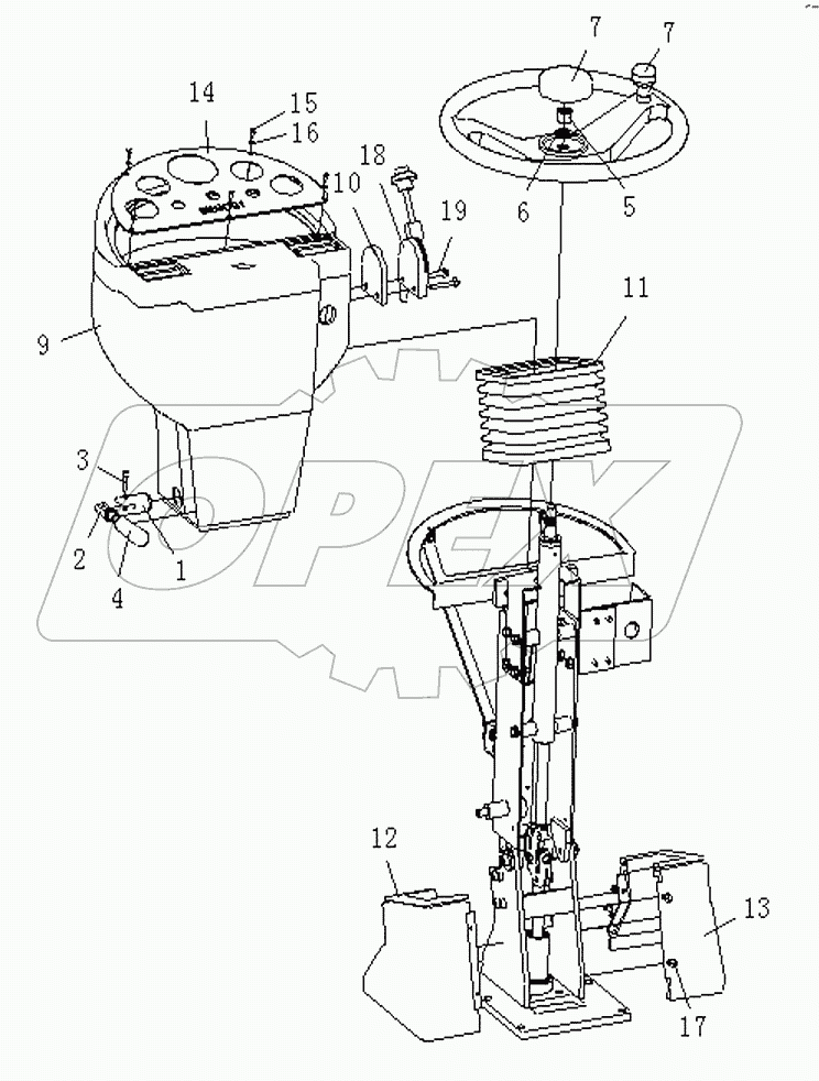 CONTROL STATION ASSEMBLY