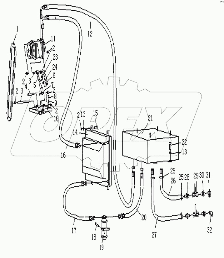 AIR CONDITIONER ASSY