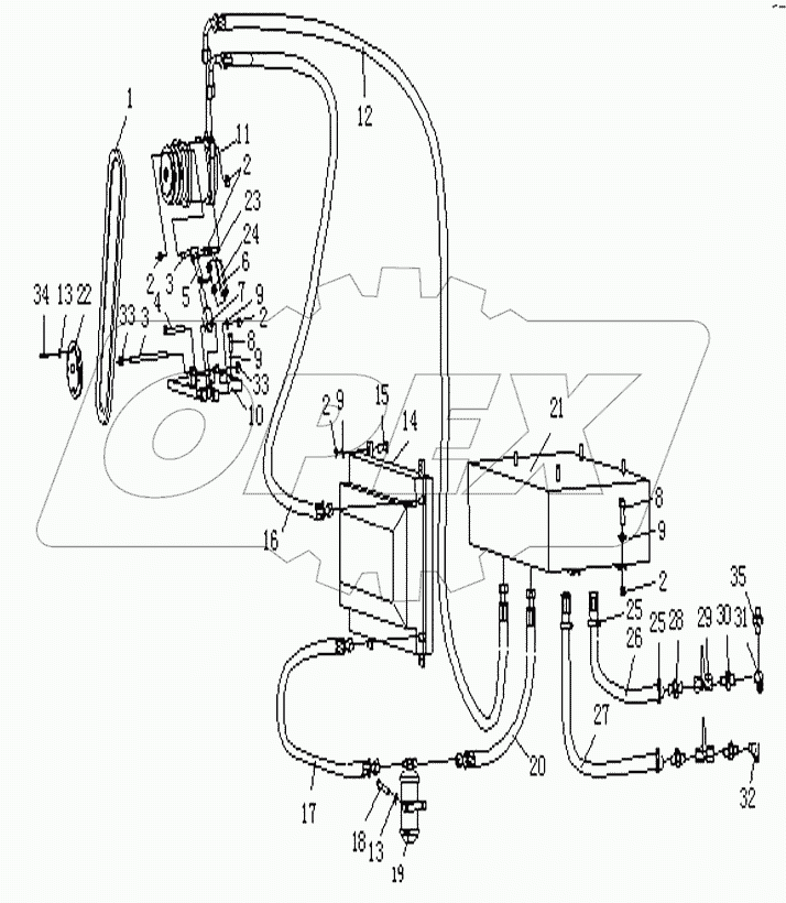 AIR CONDITIONER ASSY