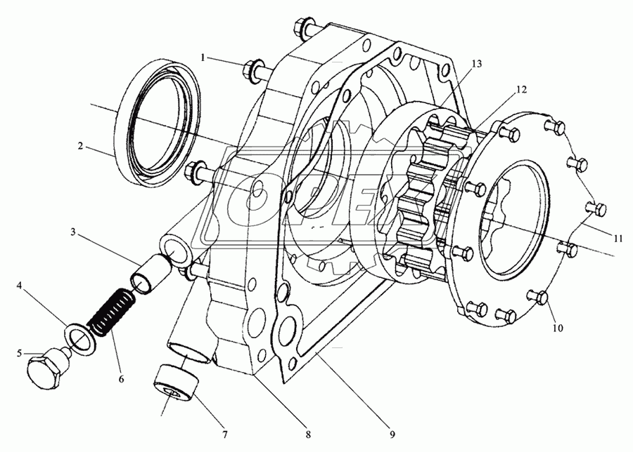 M3400-1011000 OiL PUMP