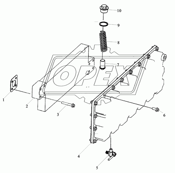 M3400-1013000 OiL COOLER