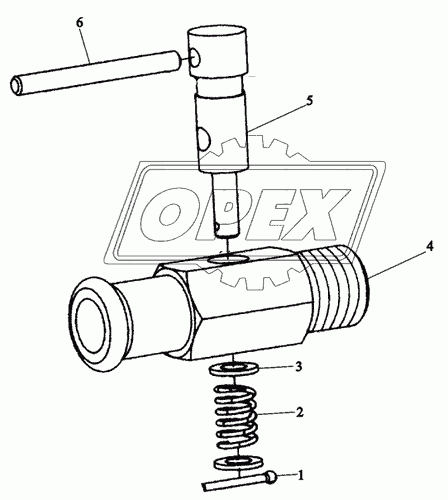 6105Q-1305100 iNLET WATER VALVE