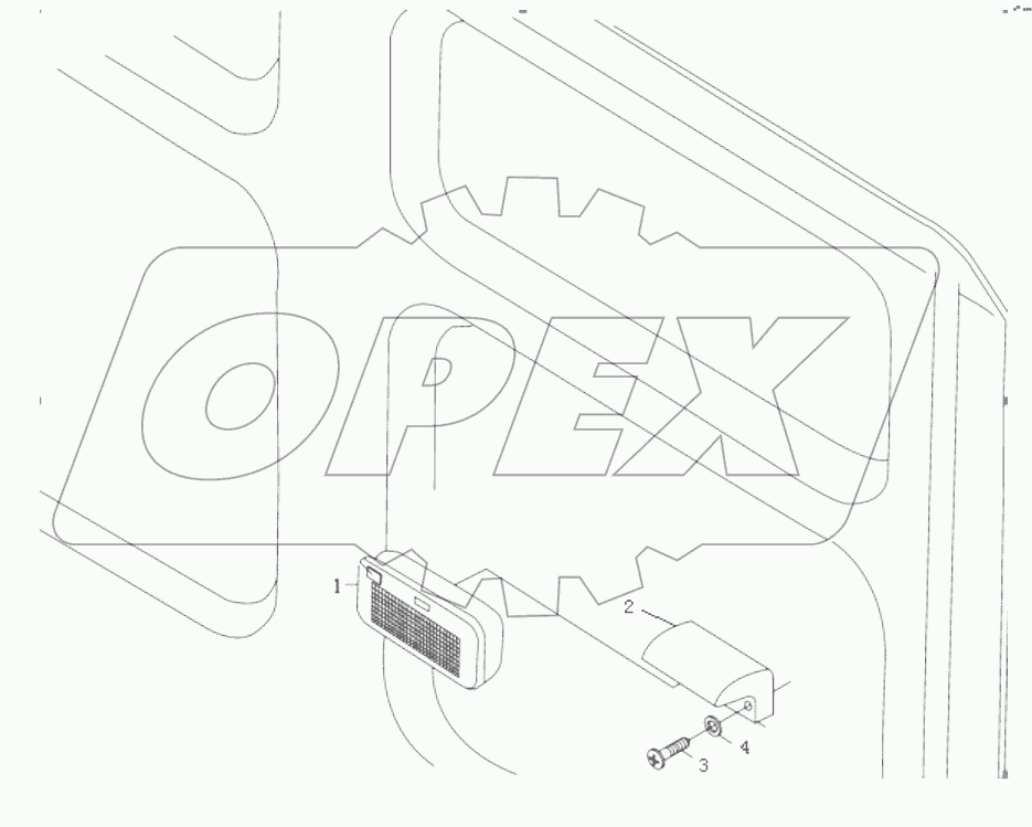  FLOODLIGHT ON REAR PANNEL
