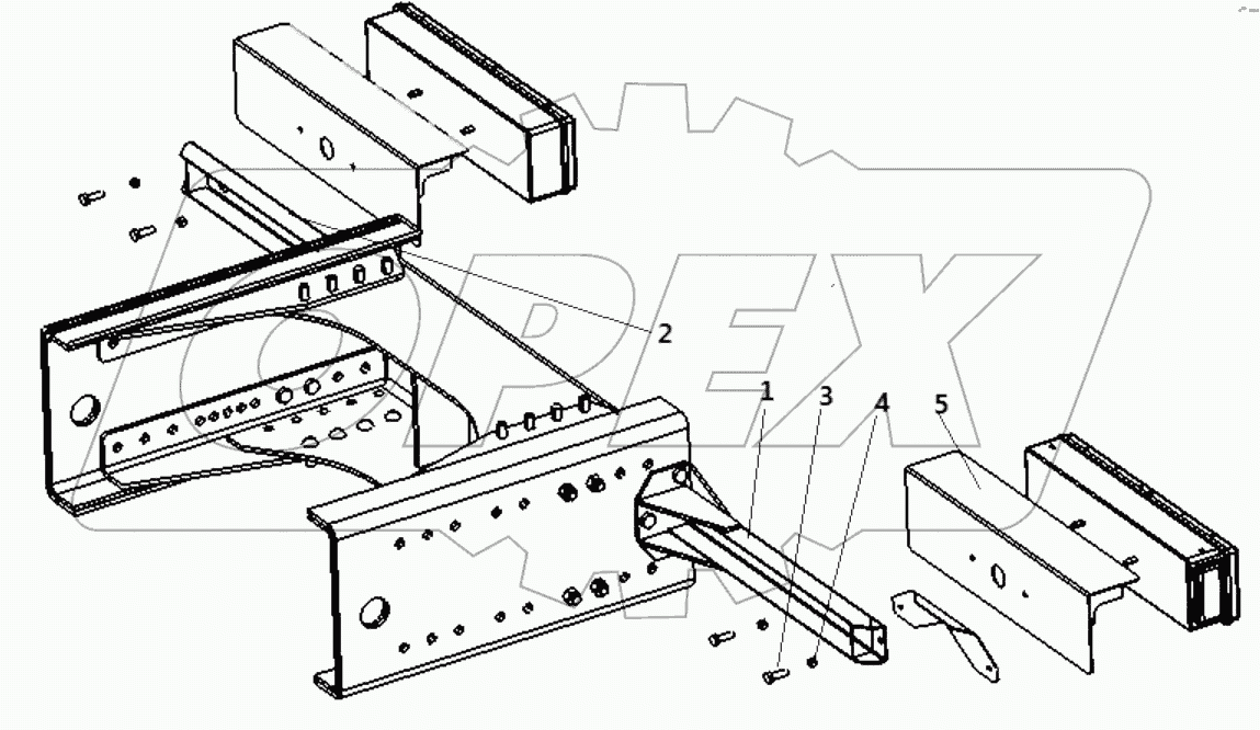  TAILLIGHT BRACKET / GENERAL / F3000