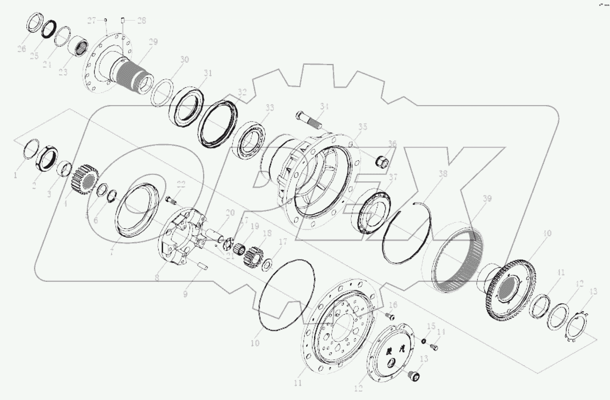  PLANETARY GEAR REDUCER
