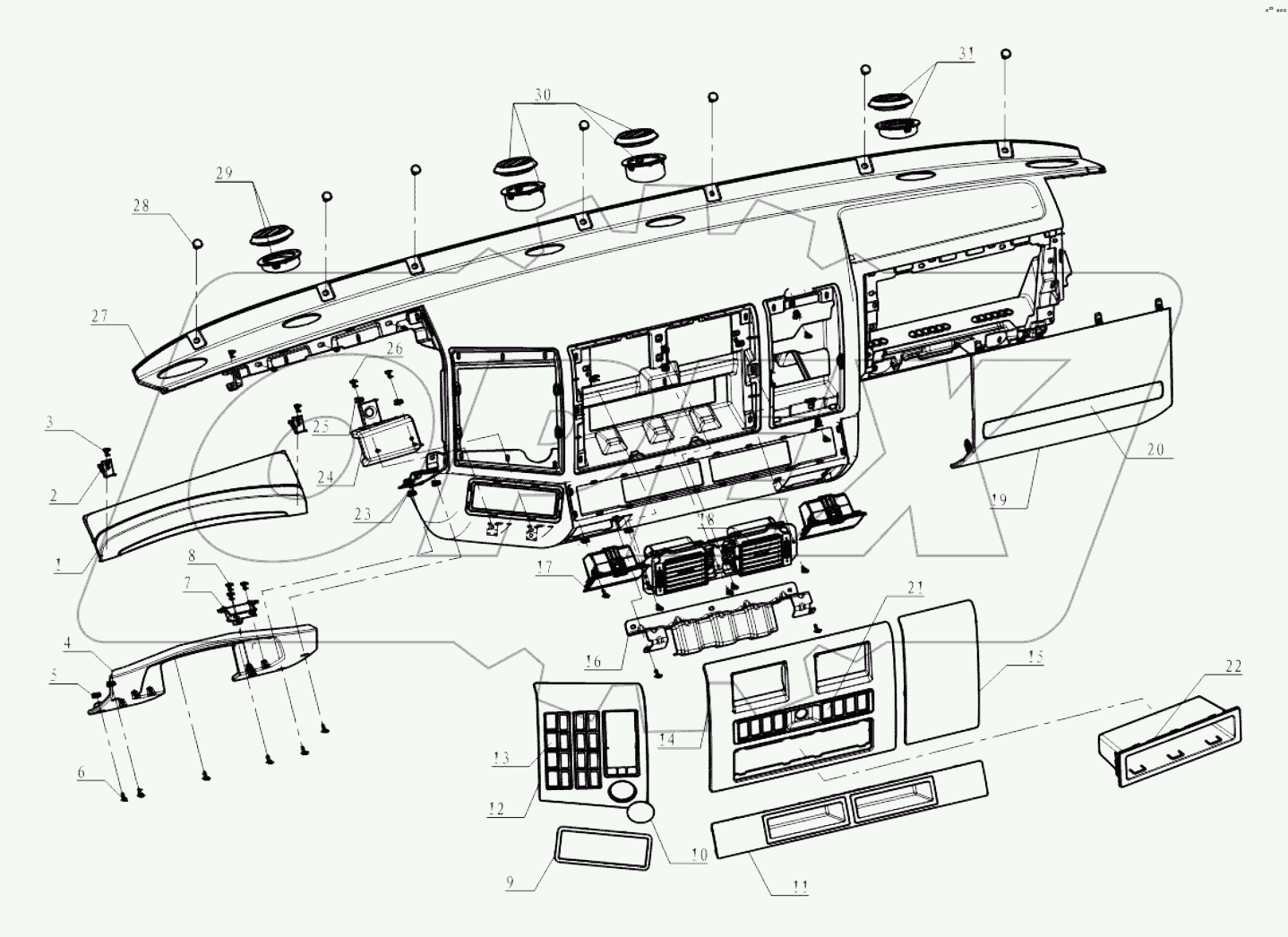  DASHBOARD (10 INTERIOR)