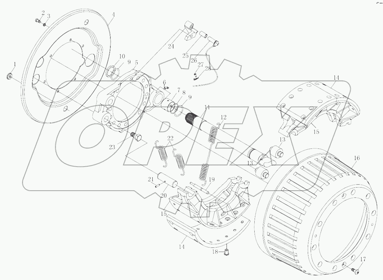  STR TRANSAXLE BRAKE I