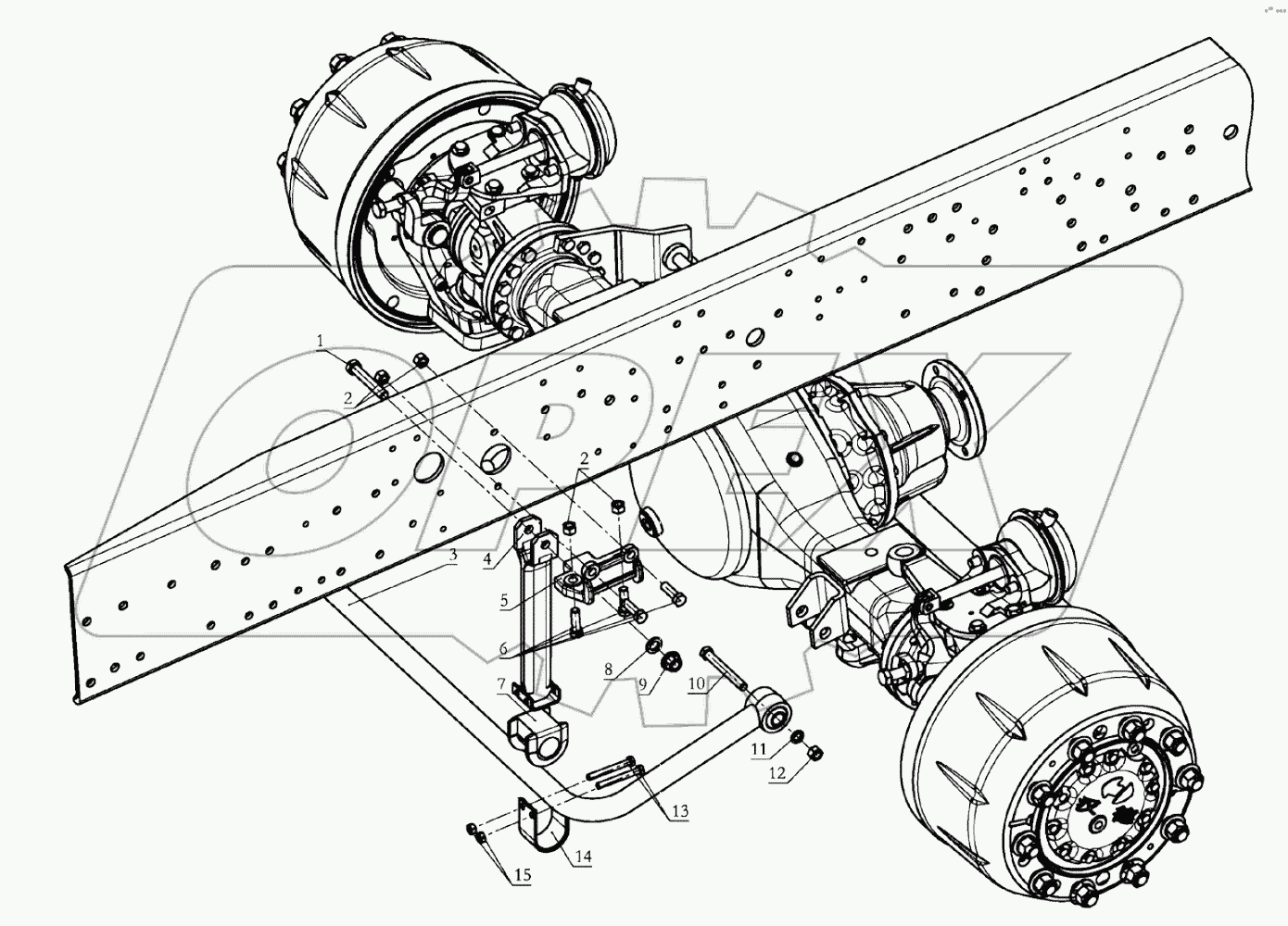  FRONT STABILIZER ASSY (DC93259680110)