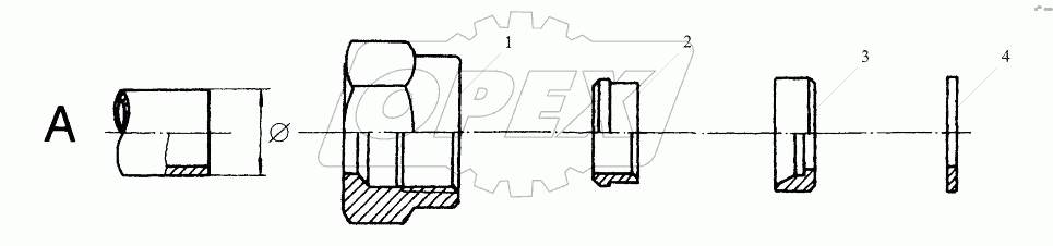  CONNECTING PARTS, LINE AND NIPPLE JOINT