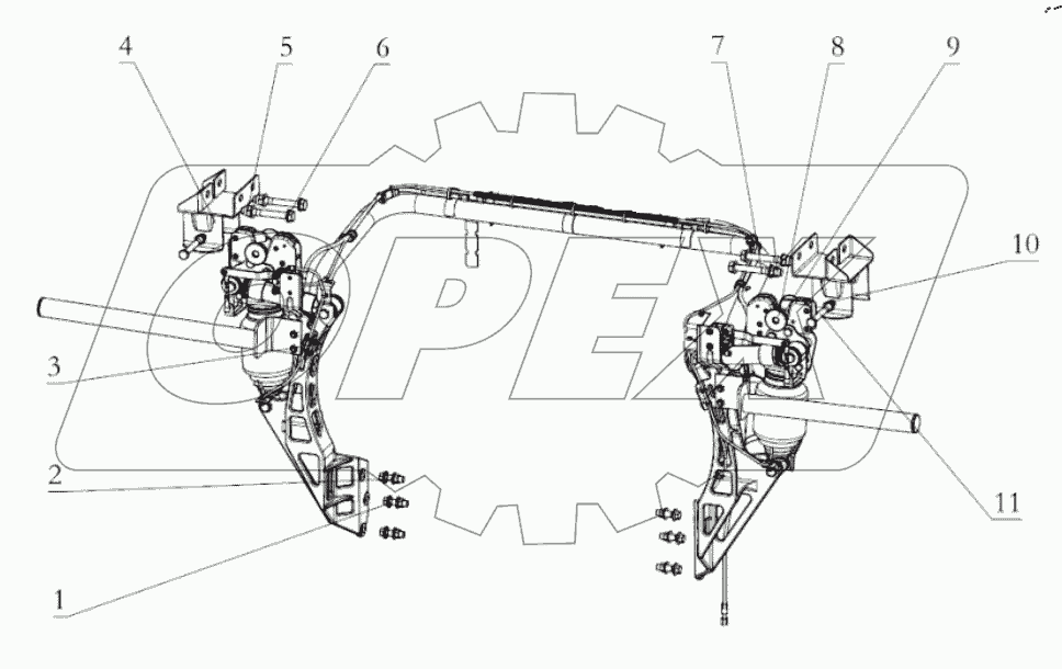  CAB LOCKING DEVICE (DC14251440348)