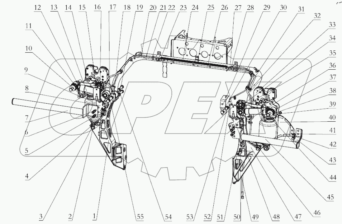  CAB LOCKING DEVICE (DZ14251440448)
