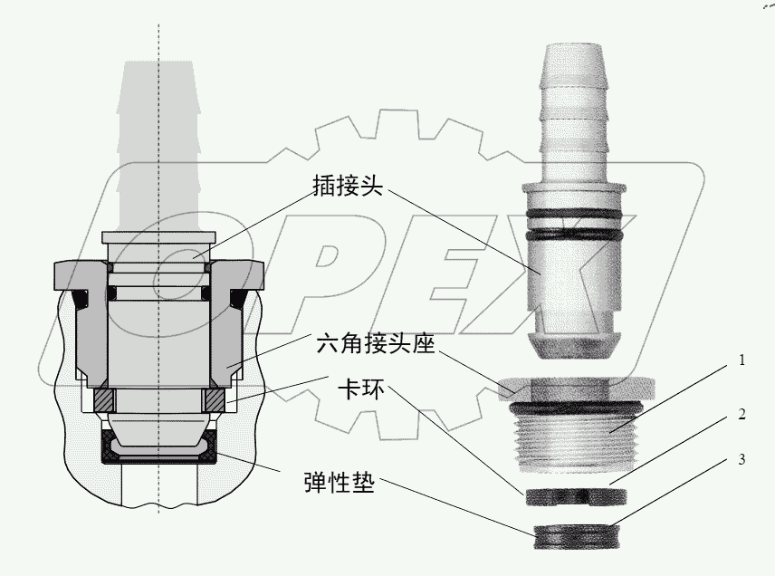  CONNECTING PARTS, LINE & NIPPLE JOINT