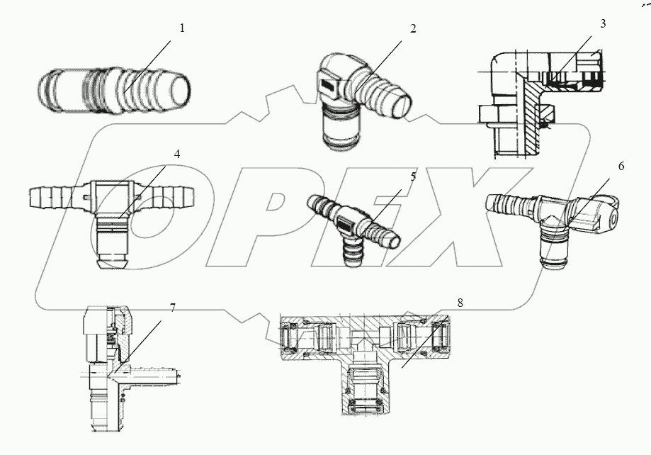 CONNECTING PARTS, LINE & NIPPLE JOINT