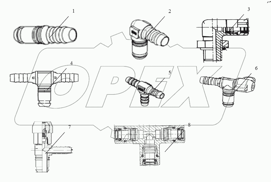  CONNECTING PARTS, LINE & NIPPLE JOINT