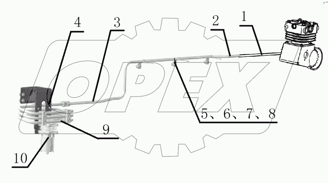  AIR COMPRESSOR PIPELINE