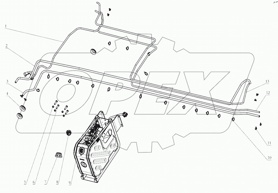  DC95319740519 UREA SUPPLY TANK
