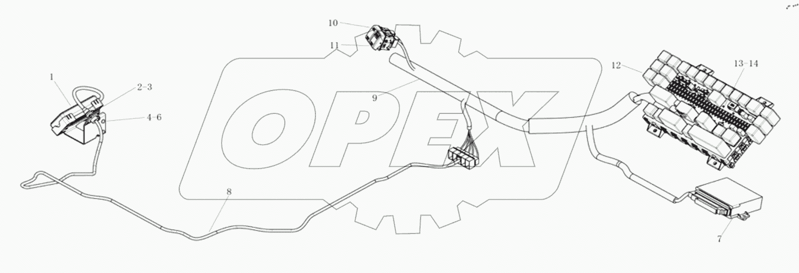  CAB ELECTRICAL APPLIANCES (GLONASS)/BCM