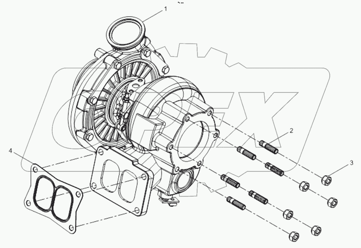  TURBOCHARGER ASSEMBLY