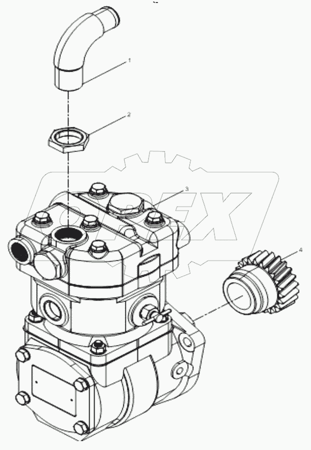  AIR COMPRESSOR ASSEMBLY