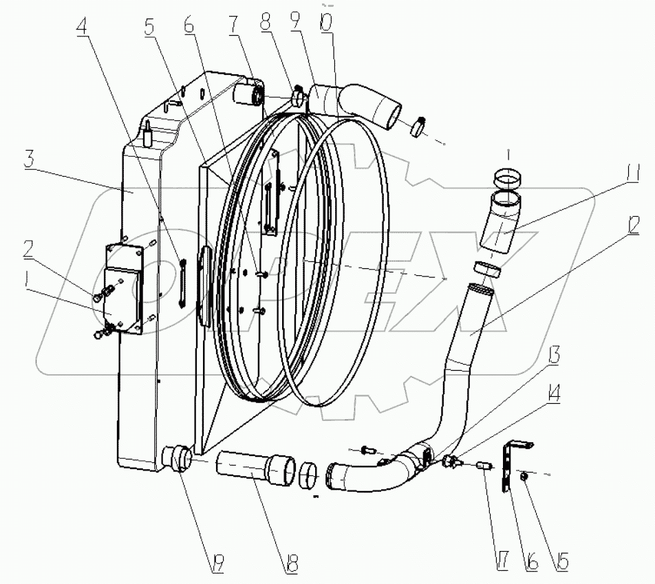  COOLER SYSTEM (F2000/WP10E32)