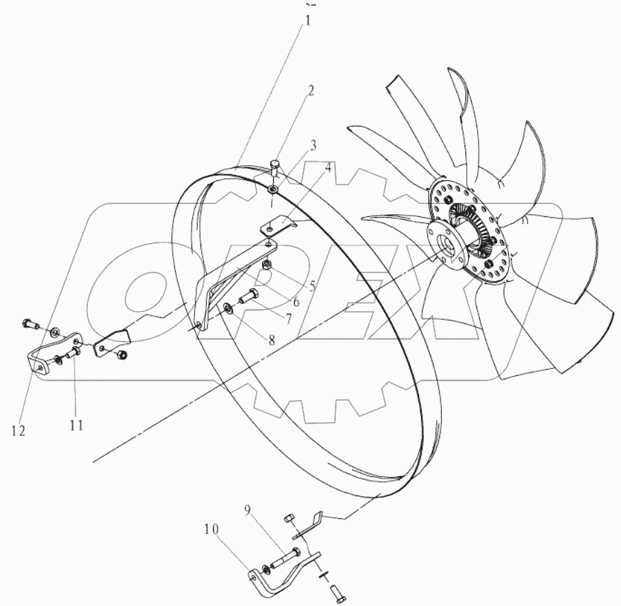  WIND RETAINING RING SYSTEM