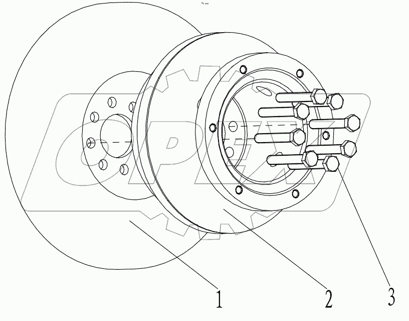  A COMBINED PULLEY CRANKSHAFT GRP100020180