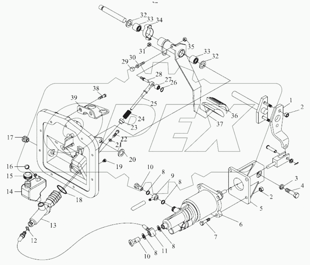  PUSH CLUTCH CONTROL DEVICE