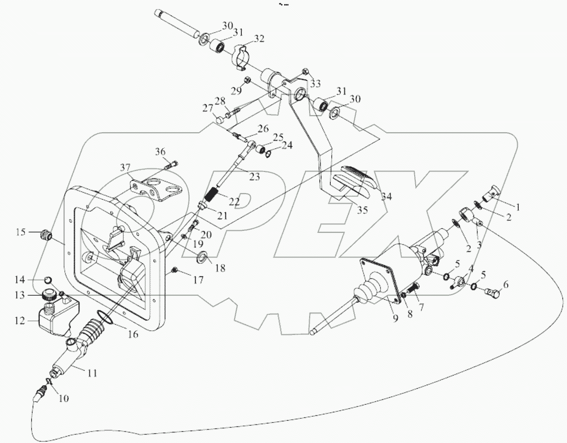  PULL CLUTCH CONTROL DEVICE