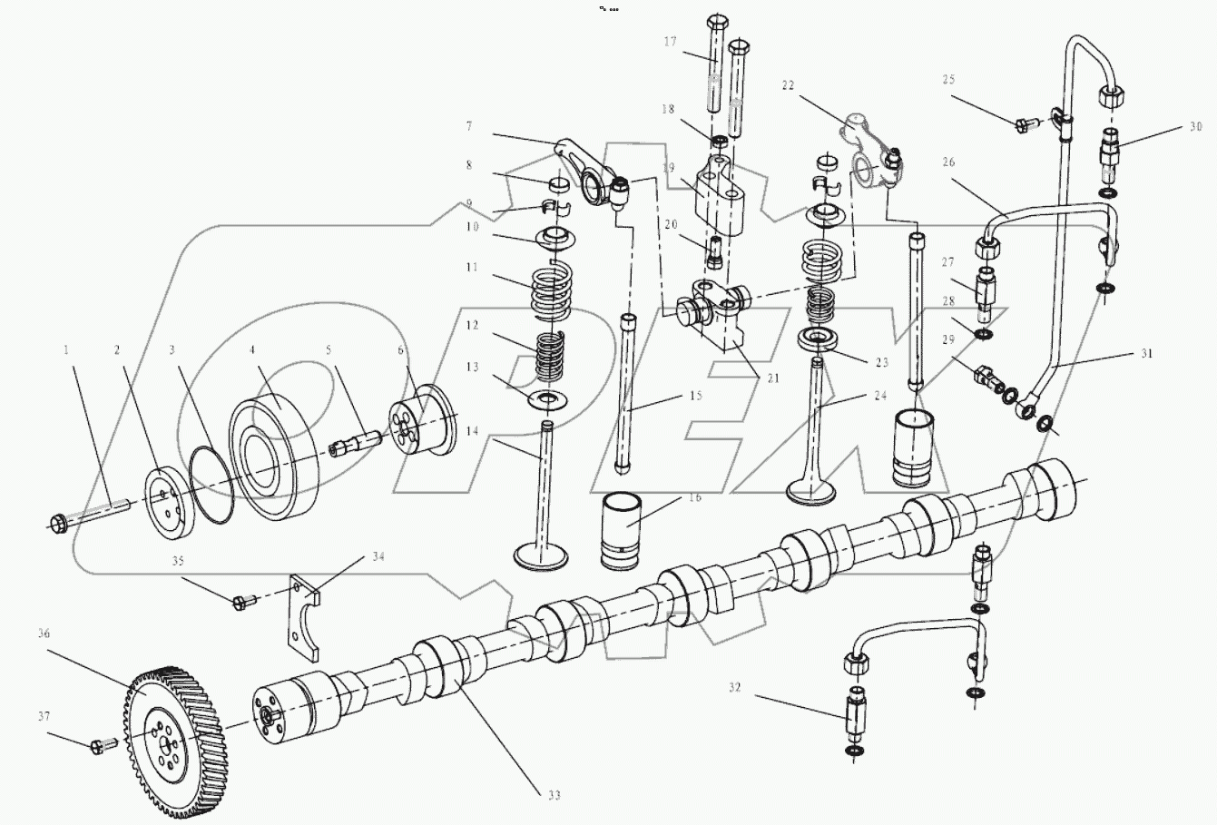  A COMBINED VALVE TRAIN GRP100050029