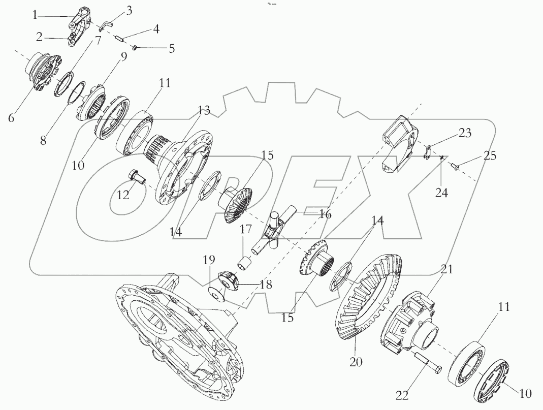  STR MIDDLE AXLE DRIVE DEVICE III