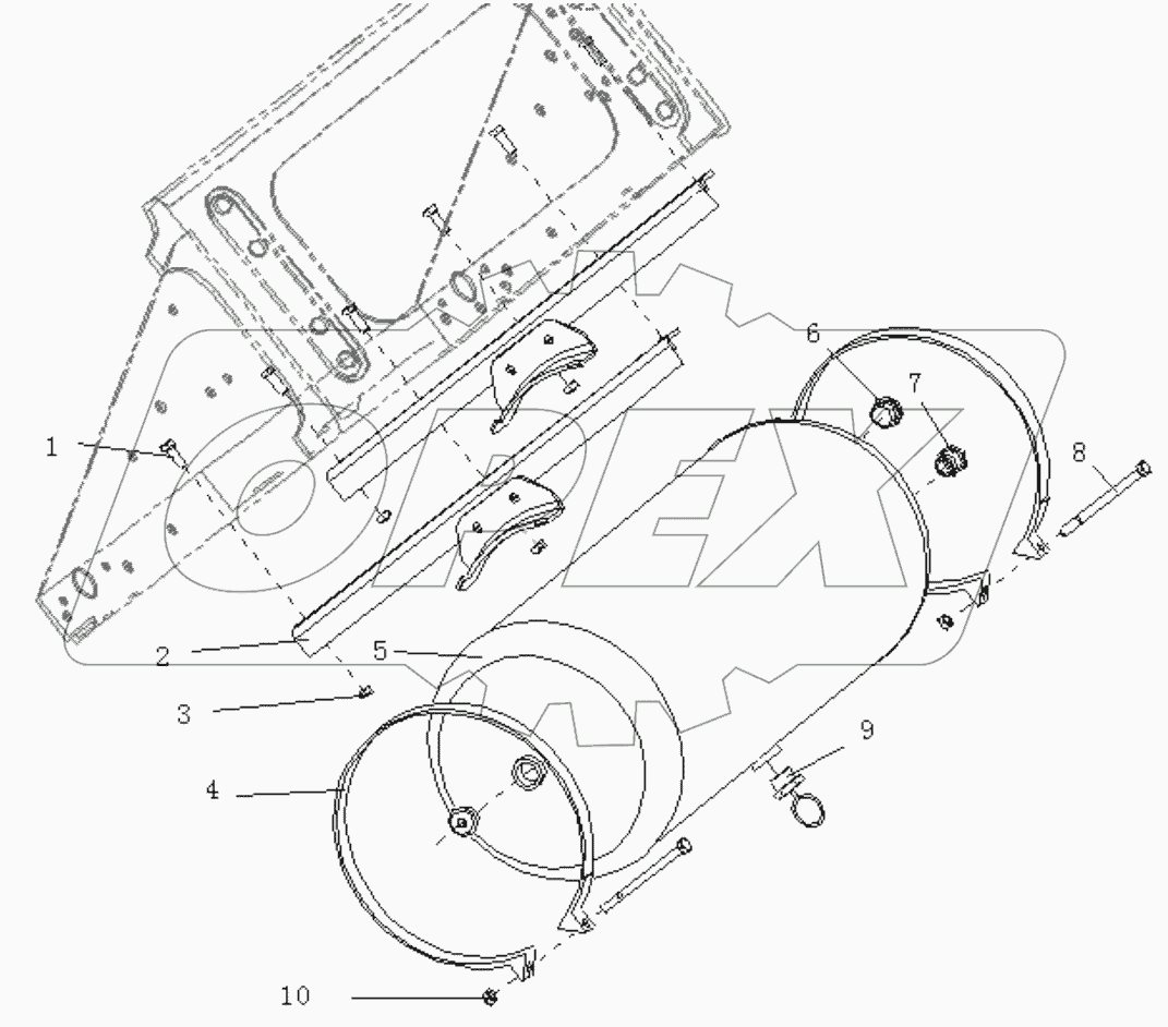  AIR TANK FIXING (II)