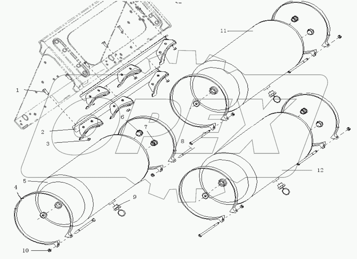  AIR TANK FIXING (II)