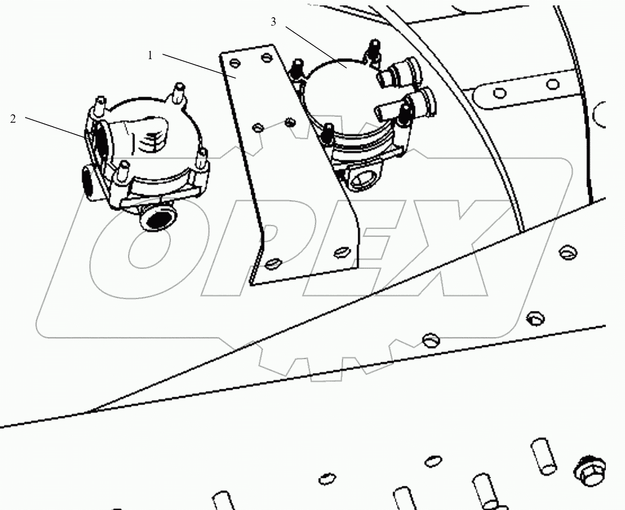  RELAY VALVE FIXING (I)
