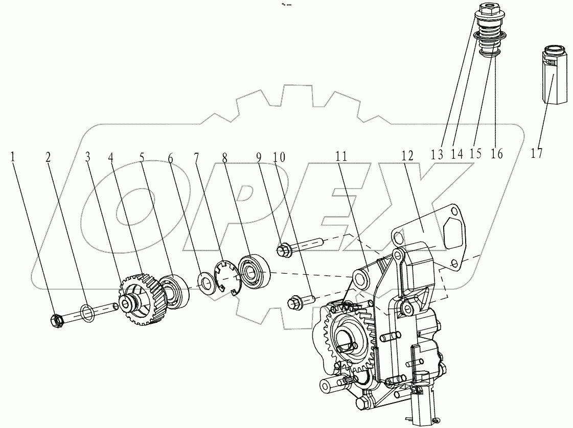  A COMBINED OIL PUMP GRP100070096