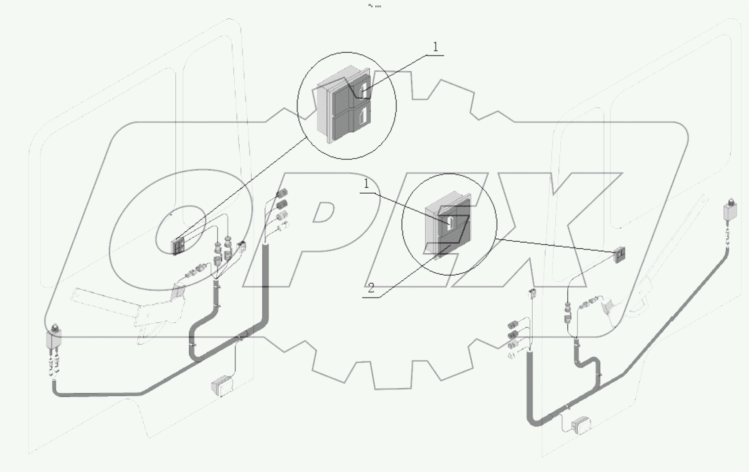  ELECTRIC GLASS LIFTER ROCKER SWITCH