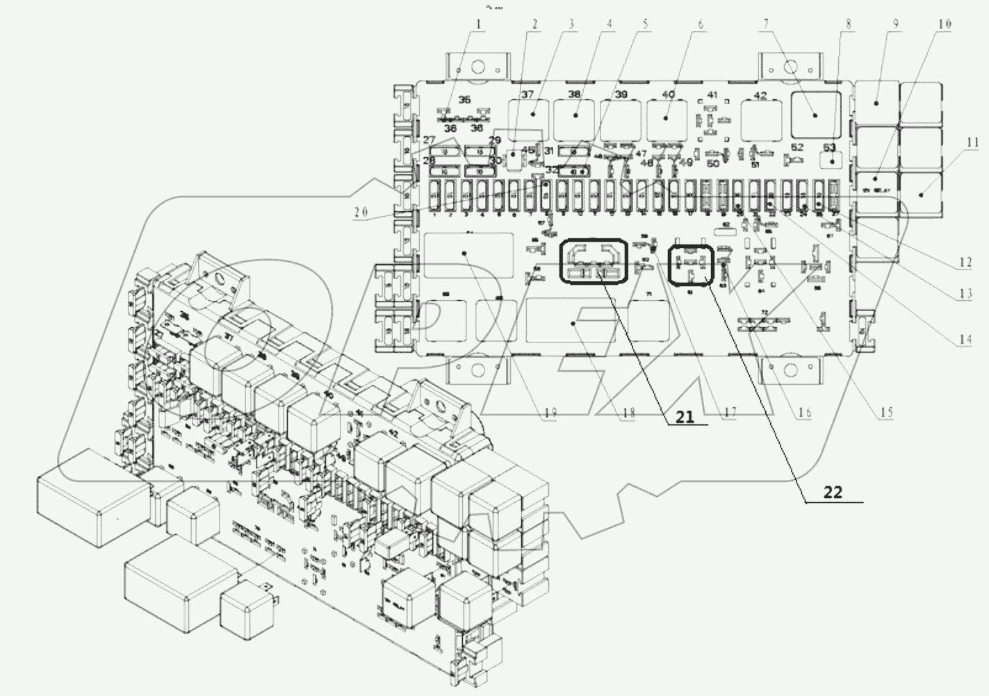  CENTRAL ELECTRICAL DEVICE BOARD