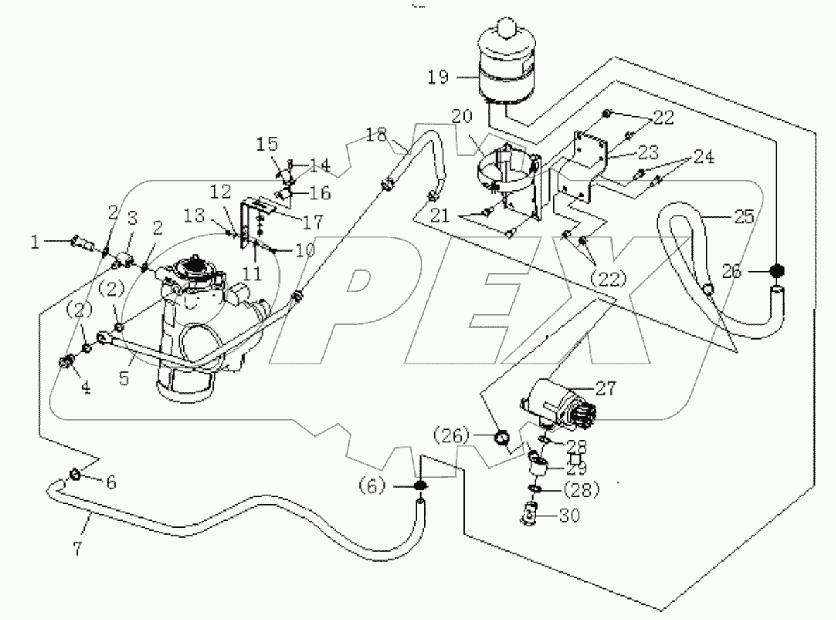  STEERING HYDRAULIC DEVICE
