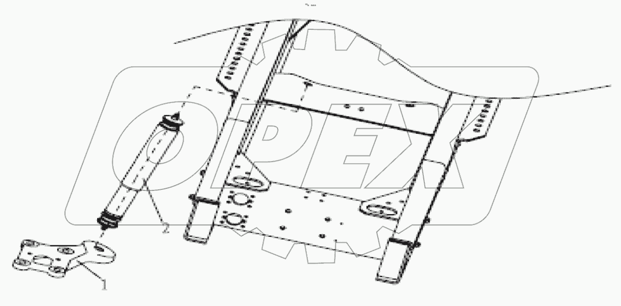  REAR SHOCK ABSORBER 4X2
