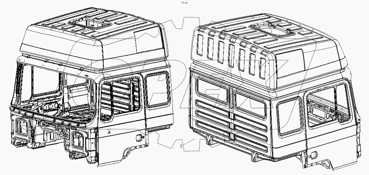  F2000N CAB WELDING ASSY