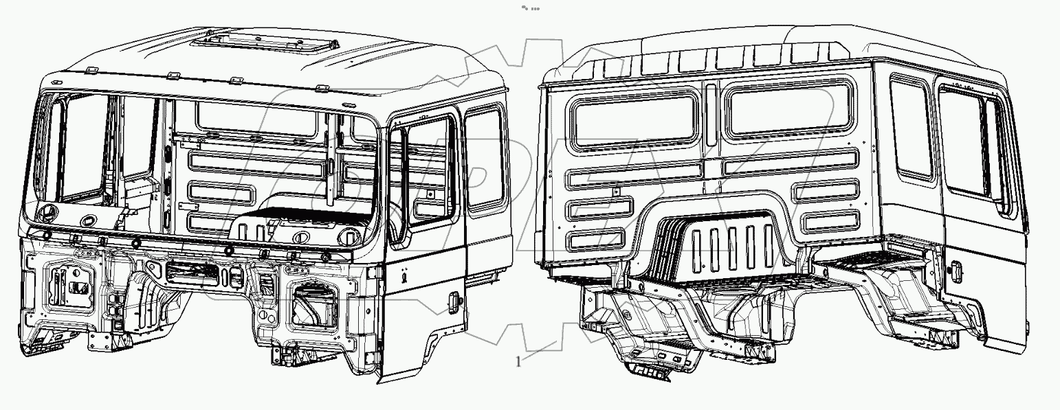  F2000J CAB WELDING ASSY